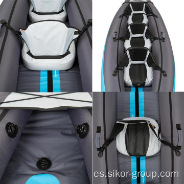 Accesorios de kayak de campo y transmisión de almacenamiento de kayak kayak con alimentación con jet